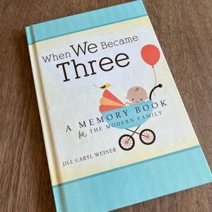 When We Became Three Memory Baby Book